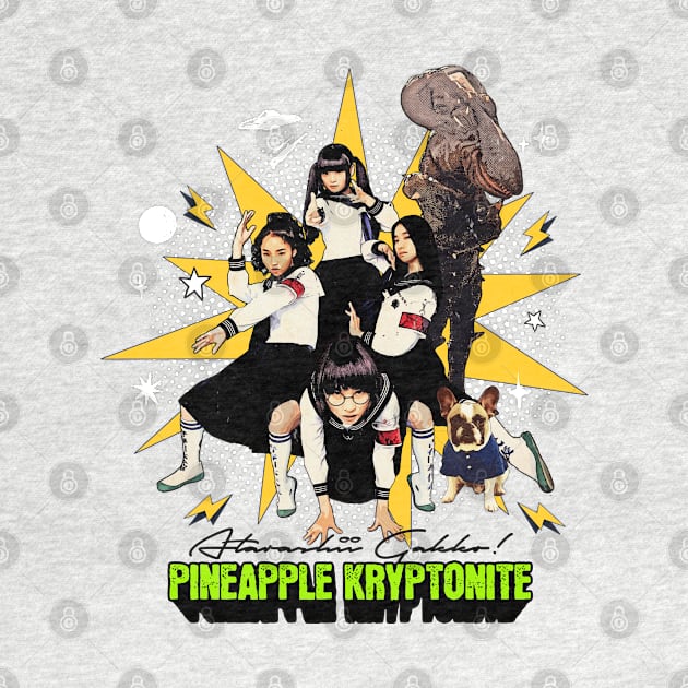 Atarashii Gakko! Pineapple Kryptonite by TonieTee